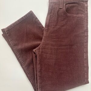 Levi's Corduroy Ribcage straight Ankle Size W28/L27 Color French Violet